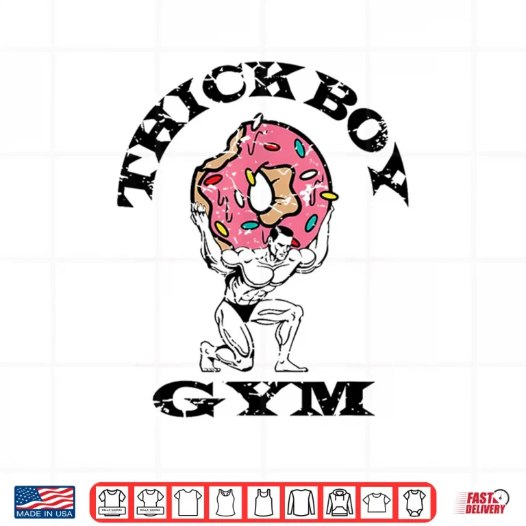 Design Thick Boy Gym Club Distressed Retro Old School Bodybuilding Shirt