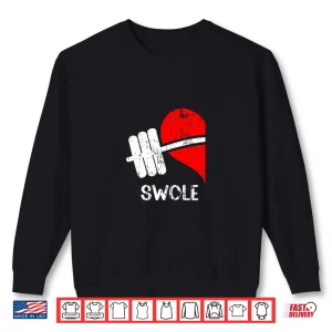 Sweatshirt Funny Workout Romantic Couple Matching Gym Mates Swole Shirt