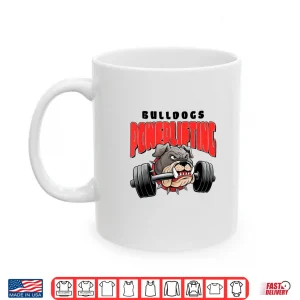 Mug Gym Bro Bulldog Bodybuilding Powerlifting Deadlift Workout Shirt
