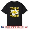 Yoked Bodybuilding Egg Yolk Bulking Men Funny Gym Shirt