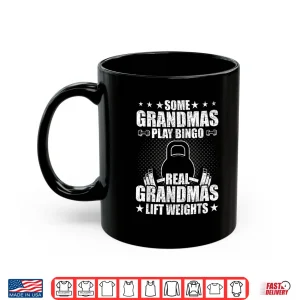 Mug Weightlifting Grandma Bodybuilding Weightlifting Workout Shirt