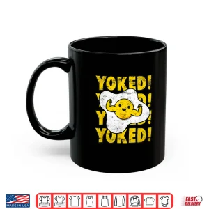 Mug Yoked Bodybuilding Egg Yolk Bulking Men Funny Gym Shirt