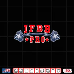 Design Bodybuilder and Physique Athlete IFBB PRO Barbell Gift Shirt