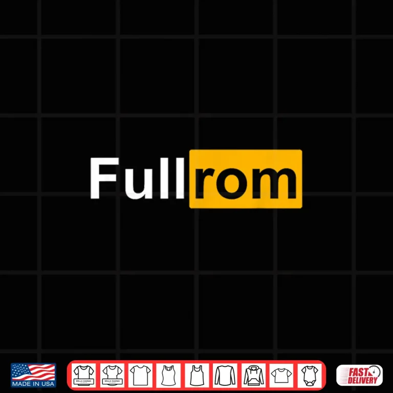 Design Full Rom Fitness Bodybuilding Gym Full Rom Shirt