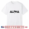 Mens Alpha Gym Rabbit Workout Bodybuilding Fitness C32 Shirt