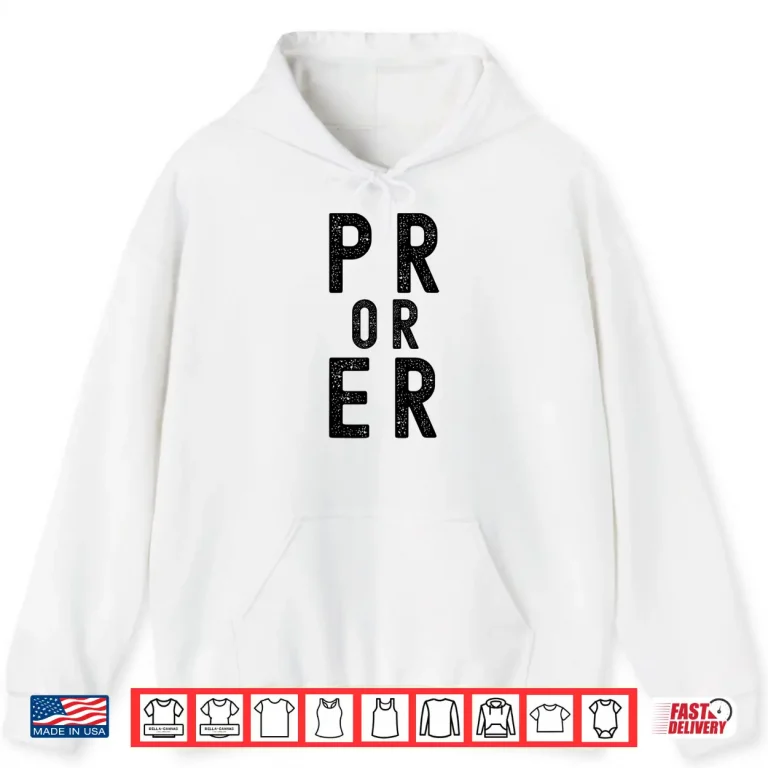 Hoodie PR Or Er cool Mens Weightlifting Bodybuilding Fitness Gym Shirt
