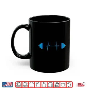 Mug Weightlifting Heartbeat Bodybuilding Shirt