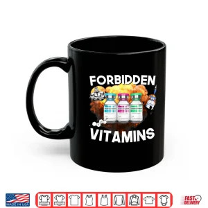 Mug Bodybuilding Forbidden Vitamins Testosterone Anabolic Humor Funny Shirt