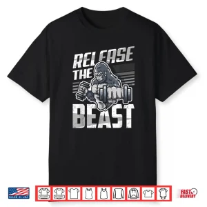 Release The Beast Bodybuilder Sport Bodybuilding Gift Shirt