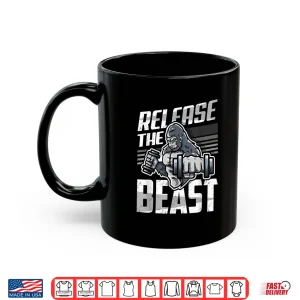 Mug Release The Beast Bodybuilder Sport Bodybuilding Gift Shirt
