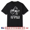 Silverback Gym Gorilla Weightlifting Workout Fitness Shirt
