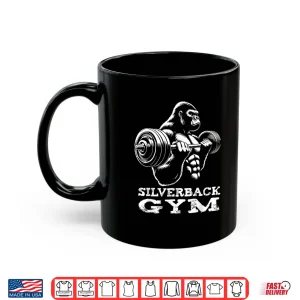 Mug Silverback Gym Gorilla Weightlifting Workout Fitness Shirt