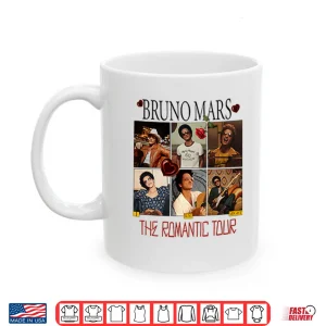 Mug Bruno Mars The Romantic Tour Shirt