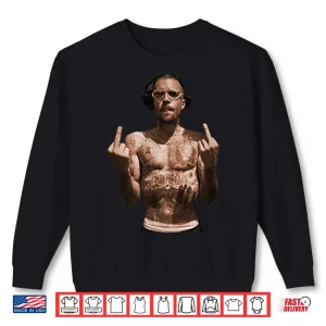 Sweatshirt Justin Bieber Middle Finger Shirt