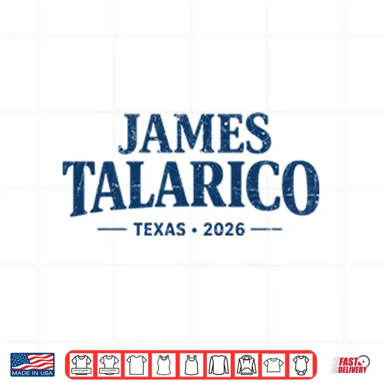 Design James Talarico 2026 Texas Senate Campaign Shirt