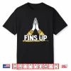 Long Island University Sharks Fins Up Shirt