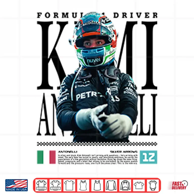 Design Kimi Antonelli F1 Racing Shirt