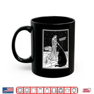 Mug Medieval Cat Waffle House Tarot Style Shirt