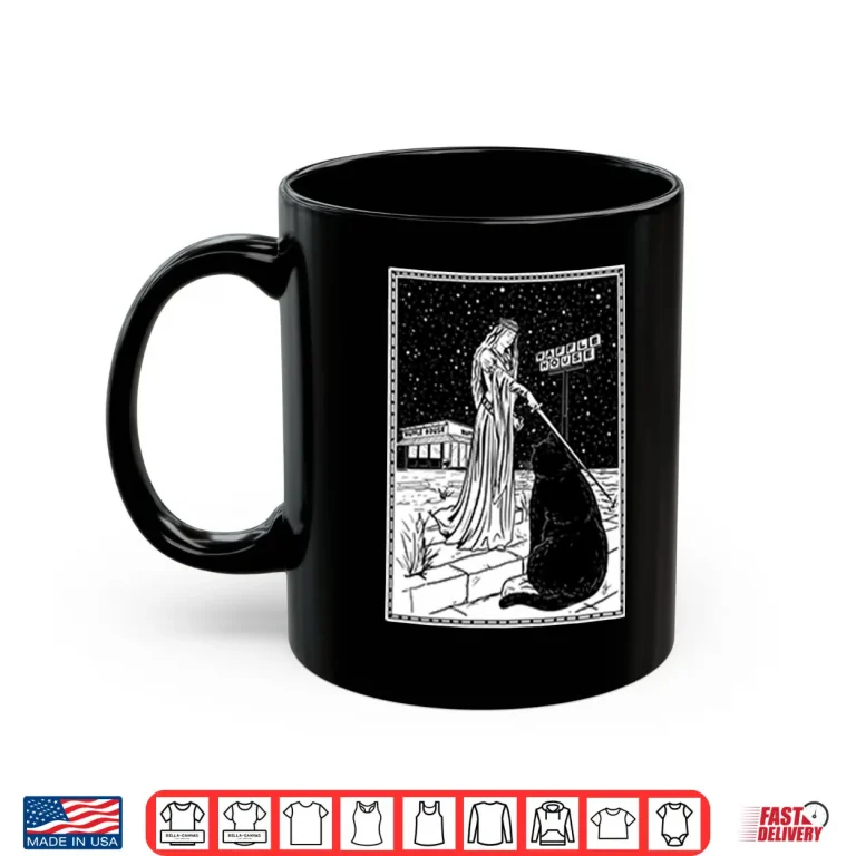 Medieval Cat Waffle House Tarot Style Shirt 3 Mug Medieval Cat Waffle House Tarot Style Shirt