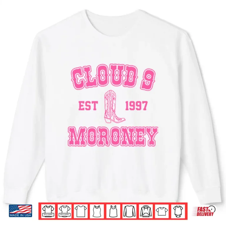 Megan Moroney 2026 Cloud 9 Tour Shirt 2 Sweatshirt Megan Moroney 2026 Cloud 9 Tour Shirt
