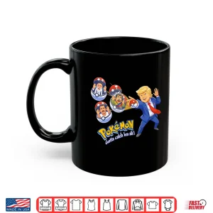 Mug Trump Iran Leader Maduro El Mencho Pokemon Shirt