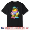 Chicks Dig Me Easter Toddler Boys Men Happy Easter Funny Shirt