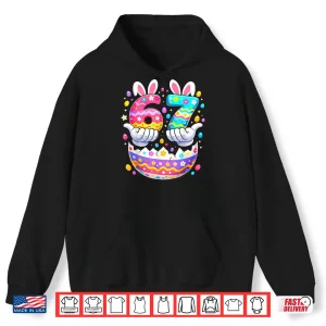 Hoodie Easter Eggs Six Seven 67 Bunny 67 Meme Boys Girls Shirt