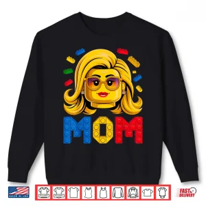 Sweatshirt Family Mom Master Builder Building Bricks Blocks Mothers Day Shirt