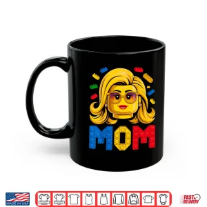 Mug Family Mom Master Builder Building Bricks Blocks Mothers Day Shirt