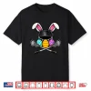 Funny Easter Lacrosse Bunny With Eggs Cute Lacrosse Player Shirt