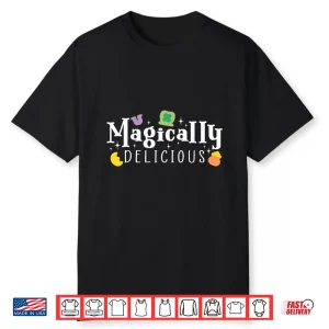 Magically Delicious Lucky Charms Irish St Patricks Day Kids Shirt