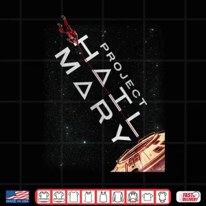 Design Project Hail Mary Movie Poster Shirt