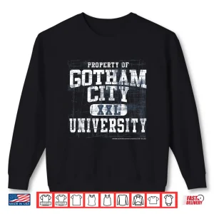 Sweatshirt Property of Gotham City XXL University Theme Shirt