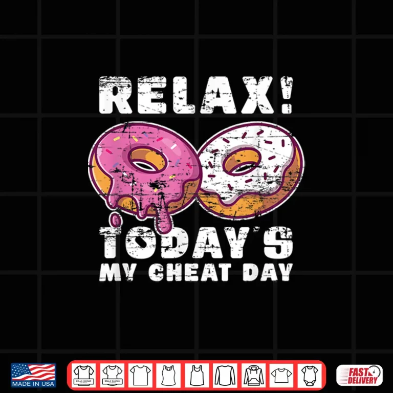 Design Bodybuilding Food Diet Donut Workout Cheat Day Humor Funny Shirt