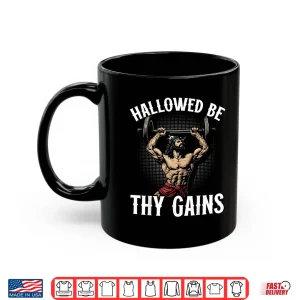 Mug Gym Workout Bodybuilding Fitness Gym And Jesus Christ Humor Funny Shirt