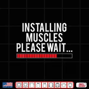 Design Gym Pun Weightlifting Muscle Crew Workout Weightlifter Humor Funny Shirt