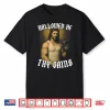 Hallowed Be Thy Gains Fitness Motivation Spiritual Graphic Shirt