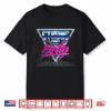 Strong And Pretty Vaporwave Bodybuilding Gym Eighties Nineties Shirt