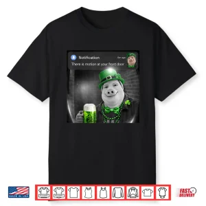 Funny St Patricks Day John Pork With Motion Meme Shirt