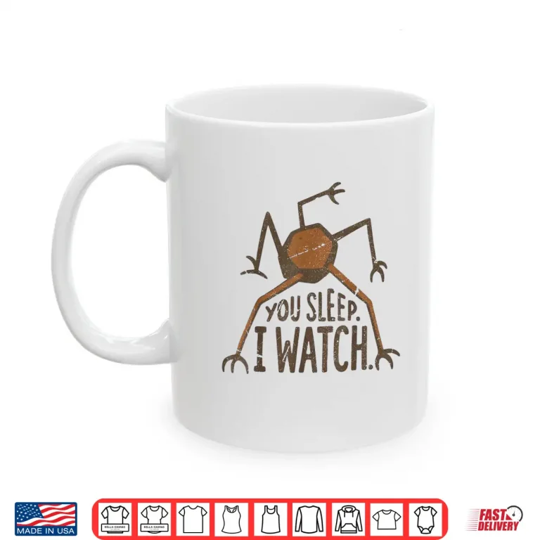 Mug Funny You Sleep I Watch Vintage Retro Shirt