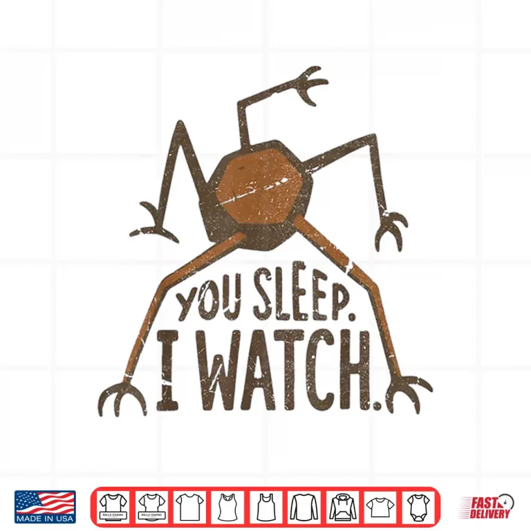 Design Funny You Sleep I Watch Vintage Retro Shirt