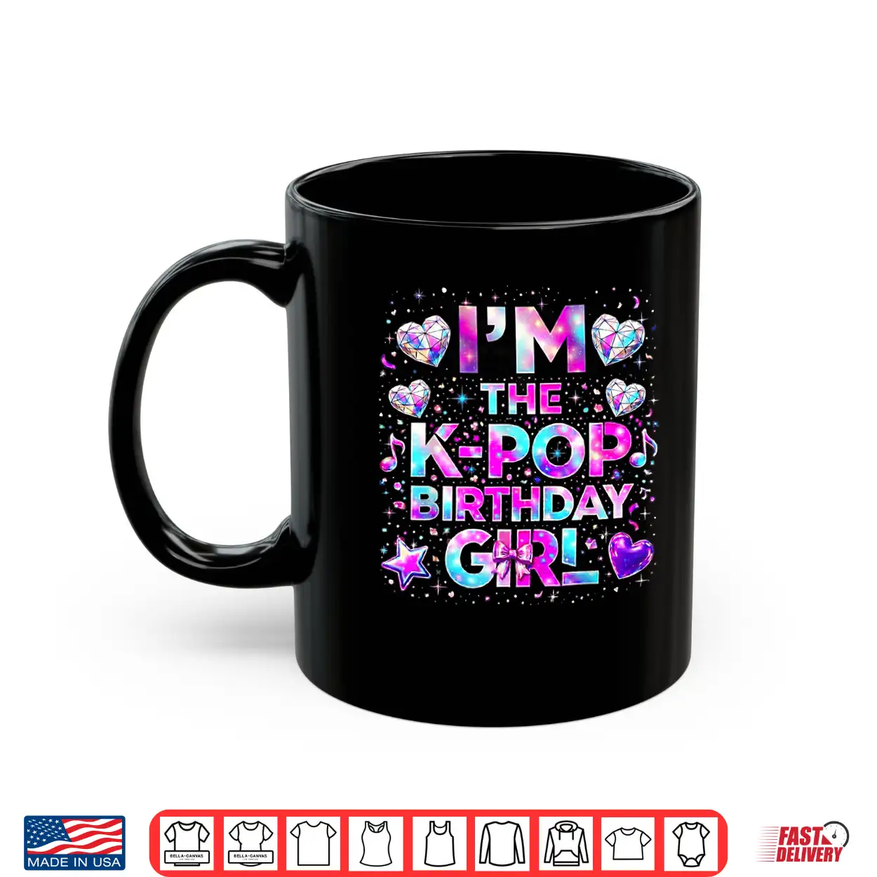 I’M The K Pop Birthday Girls Korean Music Shirt I’M The K Pop Birthday Girls Korean Music Shirt