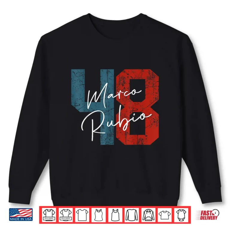 Sweatshirt Marco Rubio 2028 President 48 US Republican Election Retro Shirt