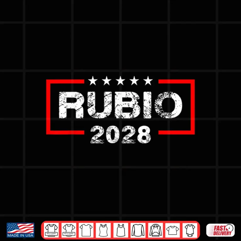 Design Marco Rubio 2028 President 48 US Flag Election Campaign 28 Shirt