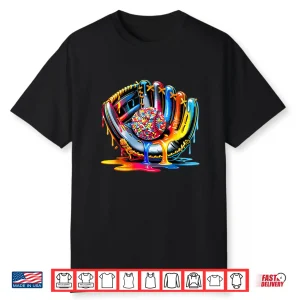 Baseball Drip For Boys Ice Cream Drip Baseball Stuff Lover Shirt