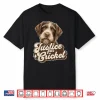 Justice For Cricket Dog Lover Retro Vintage Shirt