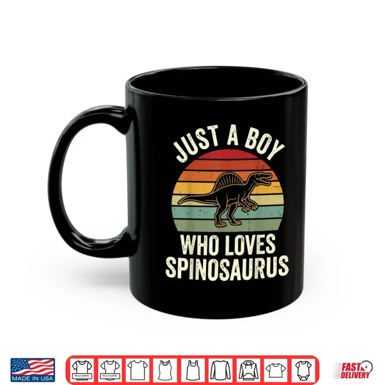 Mug Just A Boy Who Loves Spinosaurus Shirt