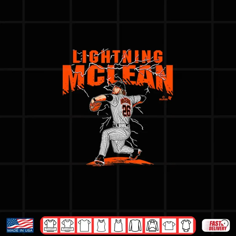 Design Nolan McLean Lightning New York Baseball Shirt