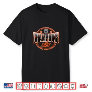 Oklahoma State Cowboys Wrestling Big 12 Champs 2026 Shirt