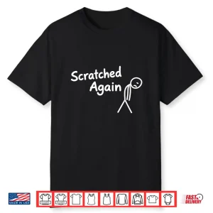 Scratched Again Pool Retro Shirt